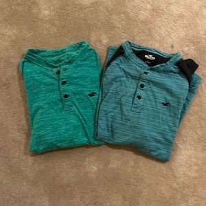Two Hollister shirts